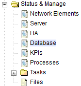 Navigating to database Navigating to database